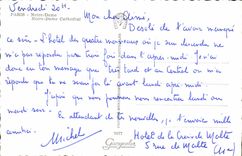 MODERN CARD Paris Notre Dame Notre Dame Boat Barge