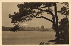 CPA Dinard et sa Vicomte Dans le Fond St Malo