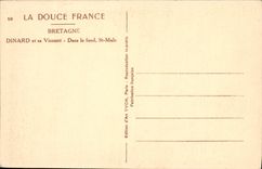 POSTAL Dinard y su vizconde In de la VENDIMIA el St Malo del contenido