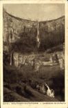 VINTAGE POSTCARD Mouthier Hauthepierre cascades De Syratu