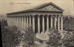 CPA Paris L'Eglise de la Madeleine