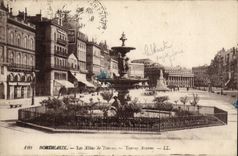 CPA Bordeaux Les Allees de Tourny