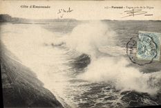 CPA Parame Vague pres de la digue
