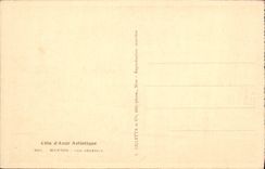 CPA Menton Vue Generale Bateau