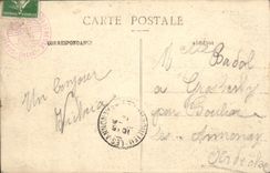 Chartreuse grande de la POSTAL de la VENDIMIA una esquina del convento