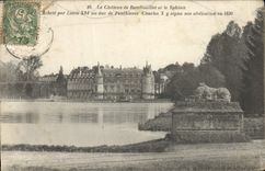 CPA Le Chateau de Rambouillet et le Sphinx