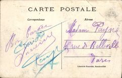 VINTAGE POSTCARD the Castle of Rambouillet and the Sphinx