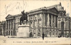 VINTAGE POSTCARD Versailles the Castle House of Gabriel Rules of Louis XIV