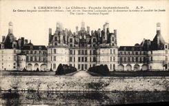 CPA Chambord Le Chateau Facade septentrionale