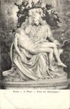 POSTAL Roma Pedro Pieta del Michelangelo de la VENDIMIA