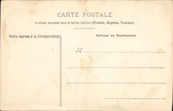 VINTAGE POSTCARD Versailles the Castle Living room of Diane Portrait and busts of Louis XIV