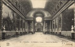 CPA Versailles Le Chateau Galerie des batailles 