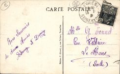 CPA Versailles Le Palais Facade sur le Parc