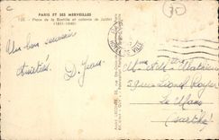 VINTAGE POSTCARD Paris And Its Wonders Place Bastille and Column of July