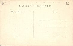 CPA Versailles Le Palais Facade Sur le Parc