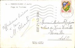 CPM Perros Guirec Plage de Trestraou