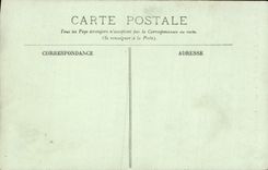 VINTAGE POSTCARD Paris Saint Germain the Resident of Auxerre Detail of the porches