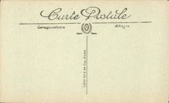 Papas Fresco del paladar de Avignon de la POSTAL de la VENDIMIA de la torre de la caza del garderobe para el limpiador de pipa