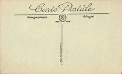 Paladar de Avignon de la POSTAL de la VENDIMIA de los papas Fresco de la torre del Pájaro-colector de Garderobe en las ramas