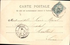 VINTAGE POSTCARD Park of Versailles the House of the Lord Hamlet of Small Trianon