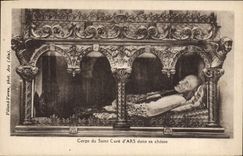 CPA Ars Corps du Saint Cure d'Ars Dans sa Chasse
