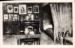 VINTAGE POSTCARD Ars Room and reads of Dead of the Saint Cleans