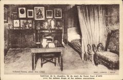 CPA Ars Interieur de la Chambre lit de Mort du Saint Cure
