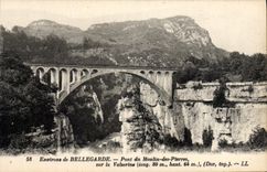 CPA Environs De Bellegarde Pont Du Moulin Des Pierres sur la Valserine