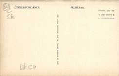 VINTAGE POSTCARD Surroundings De Bellegarde Left the Loss of the Rhone