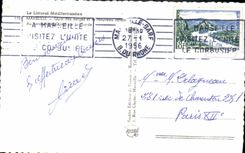 CPM Marseille Quai des Belges et le nouveau jardin Notre Dame de la garde 