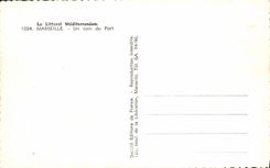 CPM Marseille Un Coin du Port Bateaux 