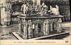 CPA Bourg Eglise de Brou Mausolee de Philibert le Beau