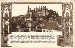 VINTAGE POSTCARD Loaches the Castle toyal