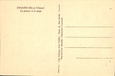 CPA Dinard La piscine et la Plage 