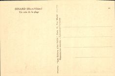 CPA Dinard Un Coin de la Plage