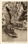 VINTAGE POSTCARD Puits of Padirac the river planes higher