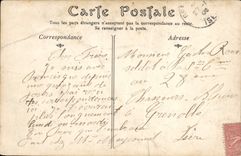 VINTAGE POSTCARD Basilica of Notre Dame of Puy the nave