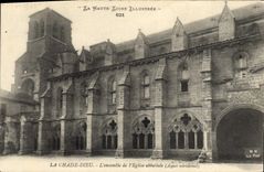 VINTAGE POSTCARD the Chair God the Whole of the Abbey church