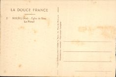 CPA Bourg Eglise de Brou Le portail