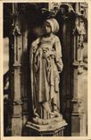 CPA Bourg Eglise de Brou Statuette du tombeau de Philibert le Beau 