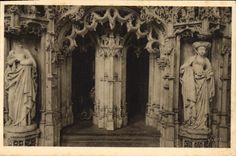 CPA Bourg Eglise de Brou Mausolee de Philibert le Beau Details