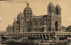 CPA Marseille La Cathedrale