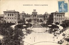 CPA Marseille Le Palais Longchamp