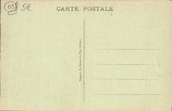 VINTAGE POSTCARD Vichy Source of the Park and covered Galleries