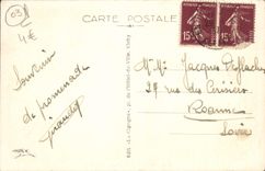 VINTAGE POSTCARD Vichy the Park Of the Casino