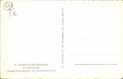 MODERN CARD Stopping De Genissiat the jump of the ski