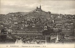 CPA Marseille Panorama Vu A Vol D'Oiseau