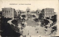 CPA Marseille Le Palais Longhcamp