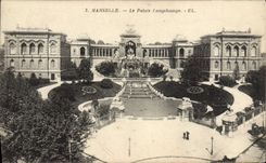 CPA Marseille Le Palais Longchamps