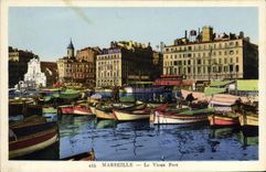 CPA Marseille Le Vieux Port Bateaux